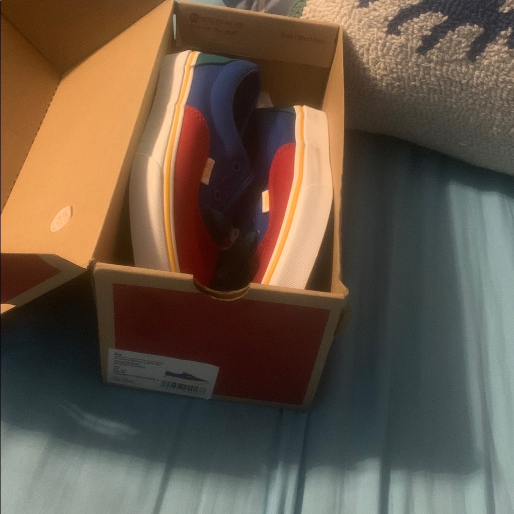 Colorful Sneakers in Box